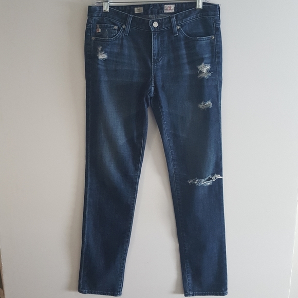 Ag Adriano Goldschmied Denim - AG Adriano Goldschmied distressed denim 28 R